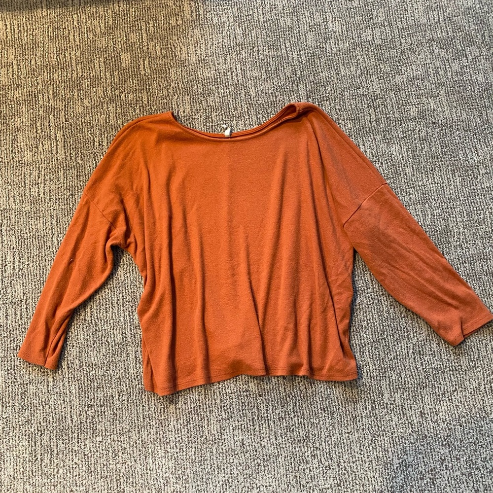 My Style • Orange Sweater